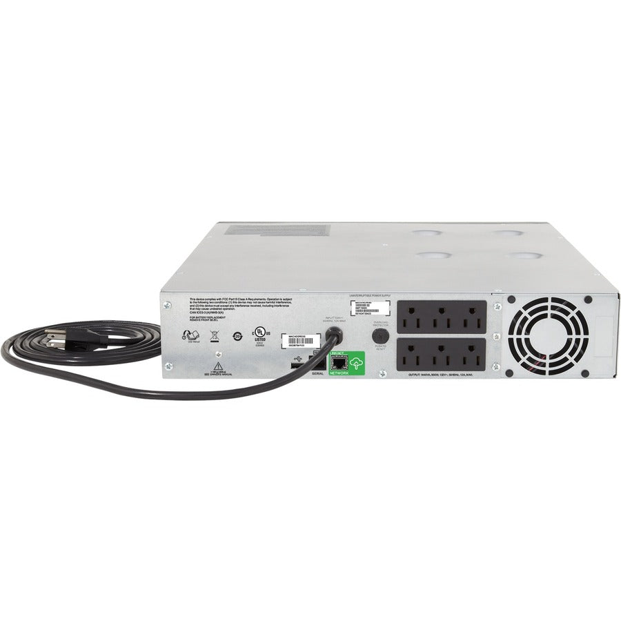 APC by Schneider Electric Smart-UPS C 1500VA RM 2U 120V with SmartConnect SMC1500-2UC
